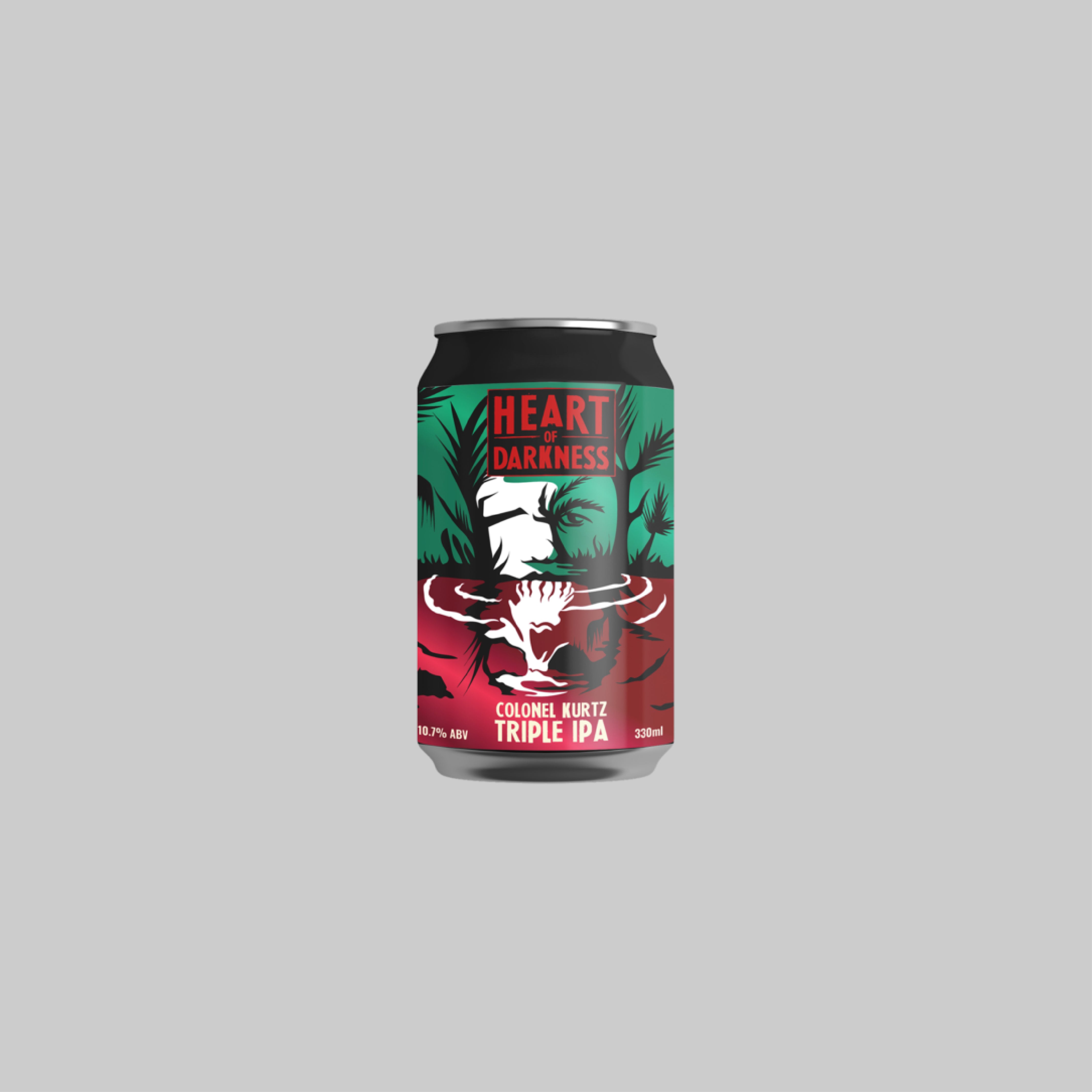 Heart Of Darkness Colonel Kurtz Triple IPA Can 330ml 10.7% - Time2Drink